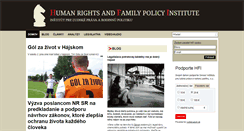 Desktop Screenshot of hfi.sk