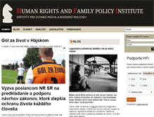 Tablet Screenshot of hfi.sk