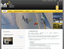 Tablet Screenshot of hfi.fr